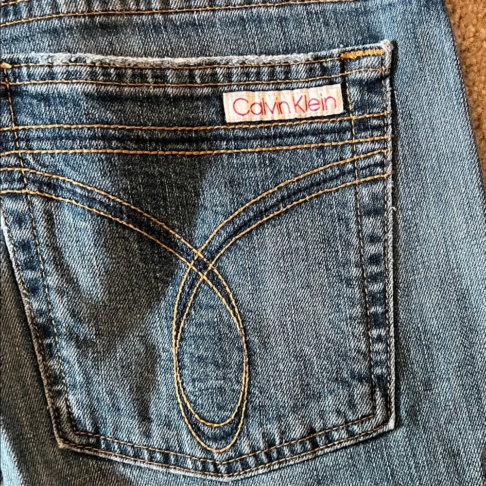 Calvin Klein Denim Jeans in Deep Blue Retro, purchased in 2005 - Picture 6 of 10